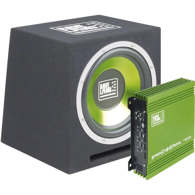 set Hi-Fi pour voiture Raveland Green Force I 2 x 250 W