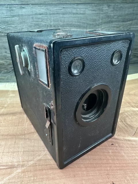 AGFA B-2 CADET Antique Vintage Box Film Collectible Camera USA ANSCO