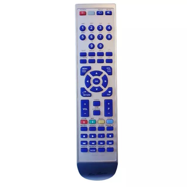 *NEW* RM-Series Replacement TV Remote Control for Ferguson F1604LEVD