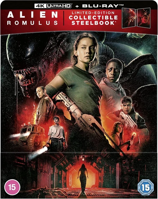 ALIEN ROMULUS 4K UHD Limited Edition Steelbook - Brand New / Sealed £37 ...