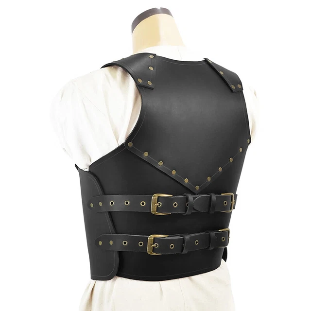 MEDIEVAL VIKING WARRIOR Chest Armor Cosplay Costume Armor Chest Vest PU
