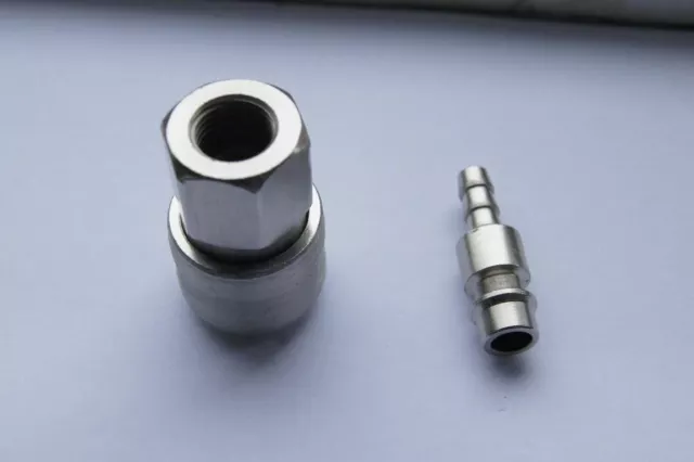 1/4 Connettore Veloce Europeo (femmina+maschio Φ6.7) per 241183 241184 241185