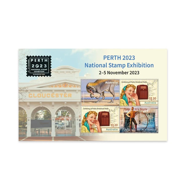 Australia 2023 - National Perth Stampshow Minisheet
