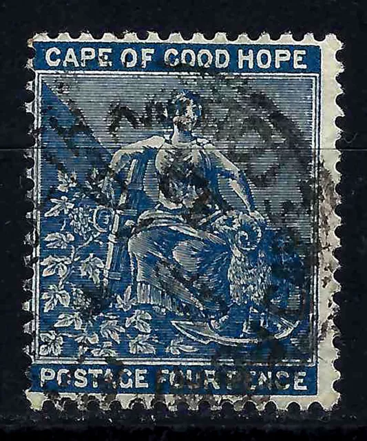 Cape Of Good Hope Sc 47 / SG 51 - Allegory Of Hope 1890 used