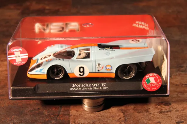 NSR PORSCHE 917 K  "GULF BRANDS HATCH 1000 KM 1970" #9 DNF   - NEU/Nie aus OVP