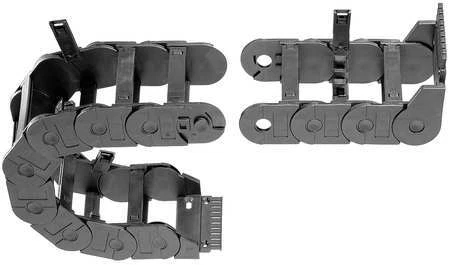Igus 350-075-100-0-4 Cable Carrier,Med,Open,Ow3.74In / 95Mm