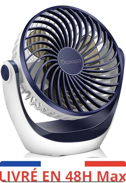 OCOOPA ventilateur de bureau USB, ventilateur silencieux portable ecc...