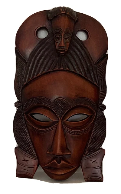 African Handcrafted Mask Bought In Africa