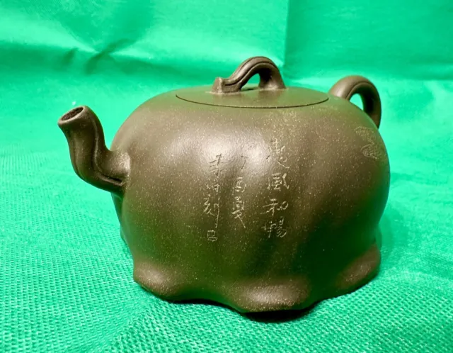 Traditional Handmade Yixing Clay Teapot Zisha Teapot Stamped and Boxed 3