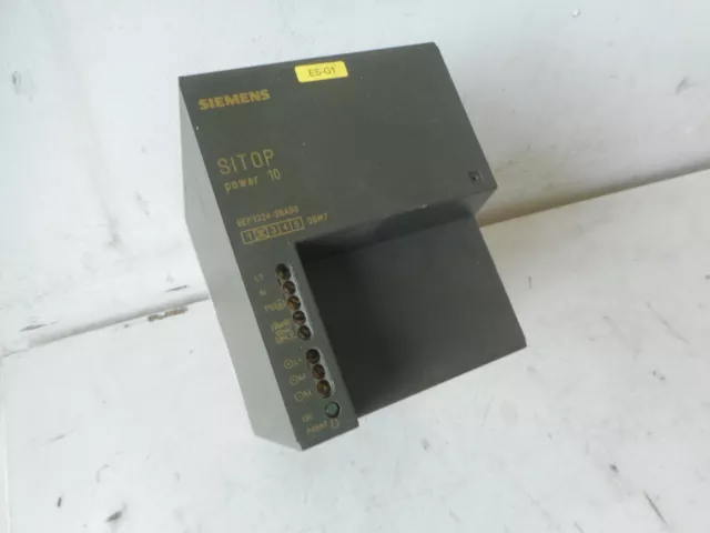 SIEMENS -- POWER SUPPLY SITOP 10 -- 6EP1 334-2BA00 -- 24DC 10amps -- 230/120AC