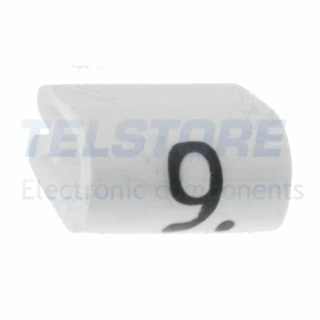 200pcs 05811909 05811909 Segna cavi per cavi e fili Simbolo dell'etichetta 9 2÷3