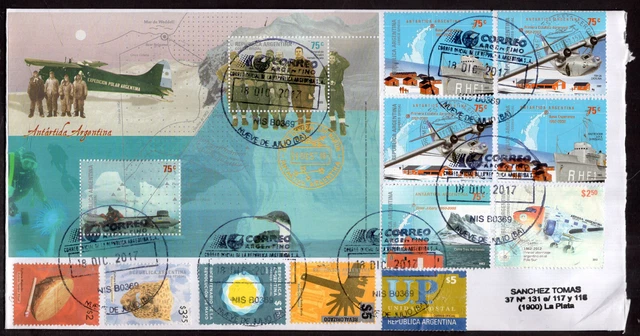 Argentina - Set of 6 letters - Modern Stamps- Ref. 111223A