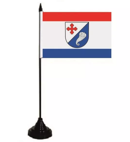 Tischflagge Niederfischbach Fahne Flagge 10 x 15 cm
