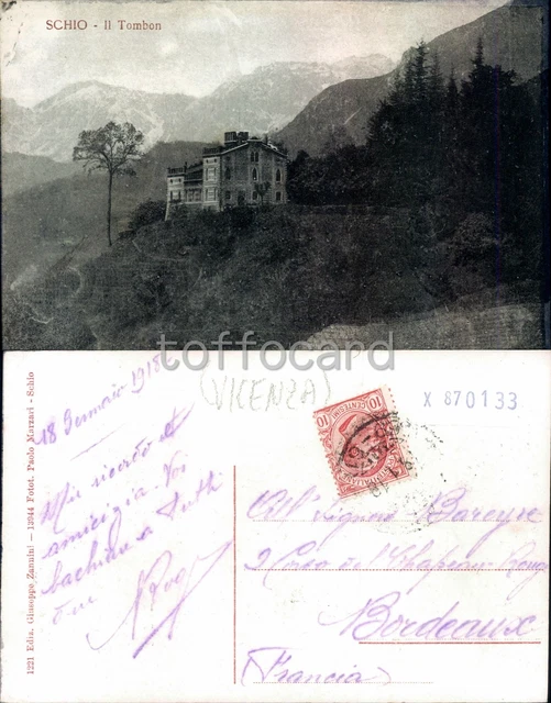 Vicenza Provincia-Schio-Il Tombon-B87-133