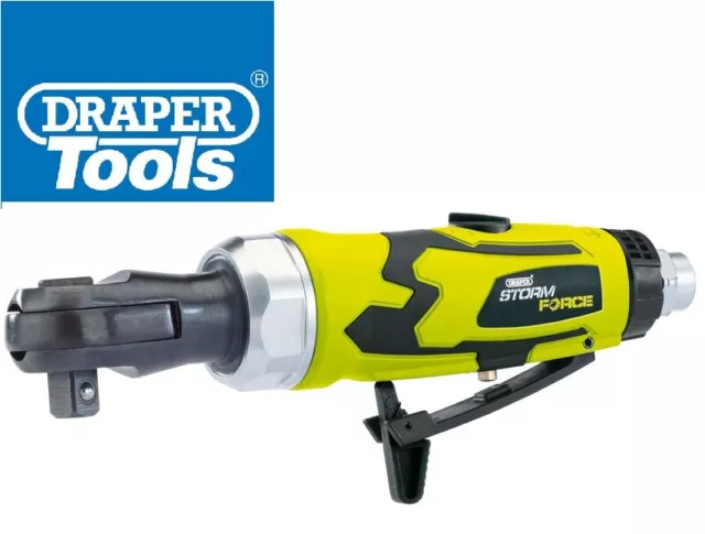 Draper 65019 Stubby 3/8" Drive Air Ratchet Wrench Air Compressor Tool New