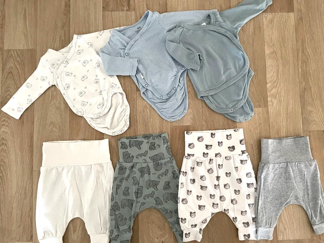 Baby Boy Up to 1 month ZARA H&M Bodysuits & Leggings Bundle Organic