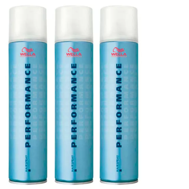 Wella Professionals Performance Hairspray, Haaarlack 3x500ml