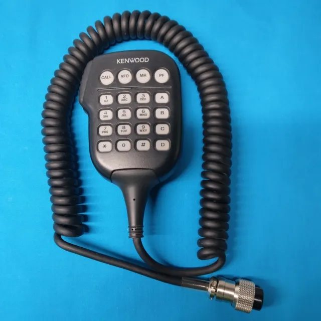 Kenwood ORIGINAL MC-52DM DTMF Hand Microphone  in Good shape with 8 pin plug mic