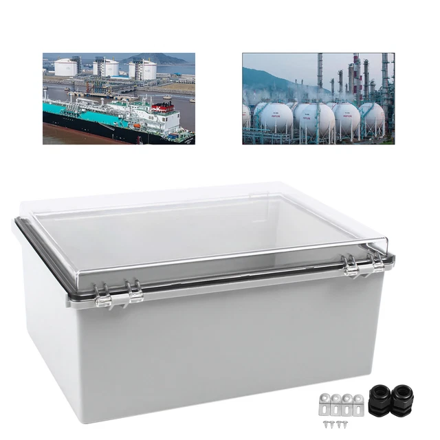 Dustproof Waterproof Electrical Box Lockable Junction Box Enclosure Wall-Mounted