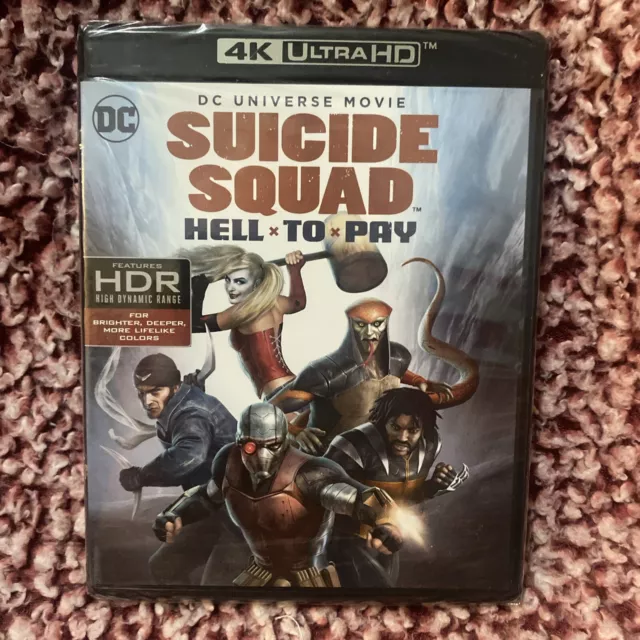 Escuadrón Suicida: Hell to Pay (4K Ultra HD + Blu-Ray, 2018) Nuevo