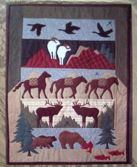 Backcountry Outfitters McKenna Ryan applique quilt pattern *W