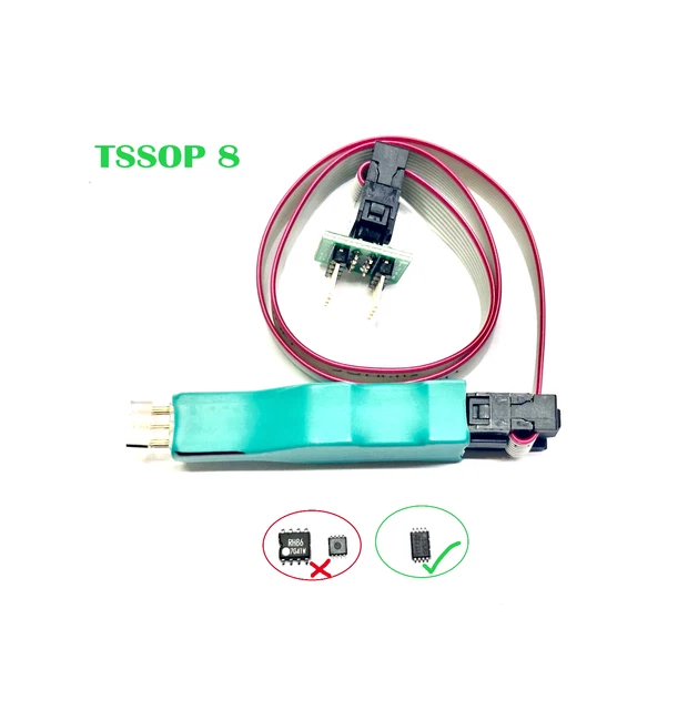 MSOP8 Spring Loaded Pogo Adapter – For Carprog Cable EEPROM Programming – Unbranded
