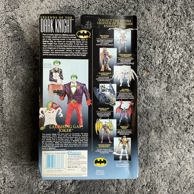 Batman Legends of the Dark Knight Laughing Gas Joker Figure Sealed 2