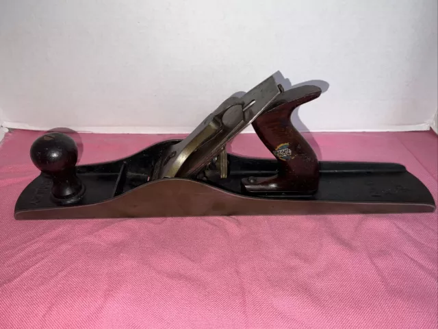 Vintage Stanley Bailey No. 6 Wood Working Plane 18" SW Sweetheart 1910 Patent