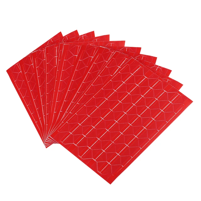 Foto Angolo Adesivo,10 Fogli/1020pz Immagine Montaggio Etichetta