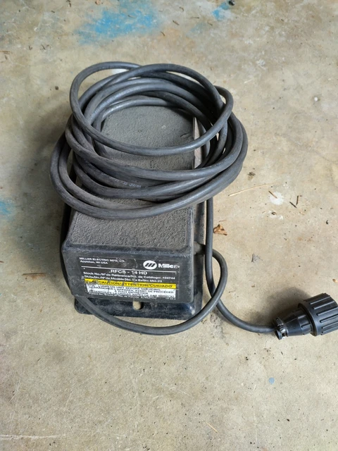 MILLER RFCS-14 - TIG Foot Petal Amperage Control OEM Used Unit