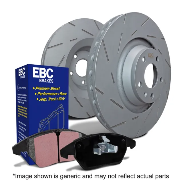 EBC Brakes S2KR1884 S2 Kits Greenstuff 2000 and USR Rotors Fits Altima Sentra