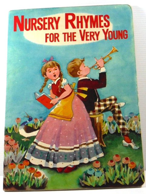 NURSERY RHYMES BY Golden Press 1980 Froebel-Kan Co Vintage Children's