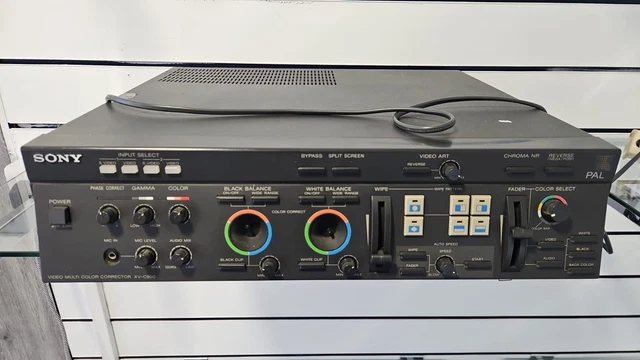 SONY XV-C900 VIDEO Multi Color Corrector – Used, Working, Missing