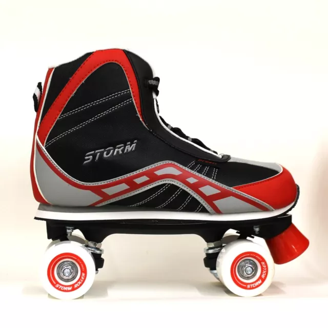 California Pro Storm Quad Roller Skates Kids Childrens Junior Size Boots RRP £75