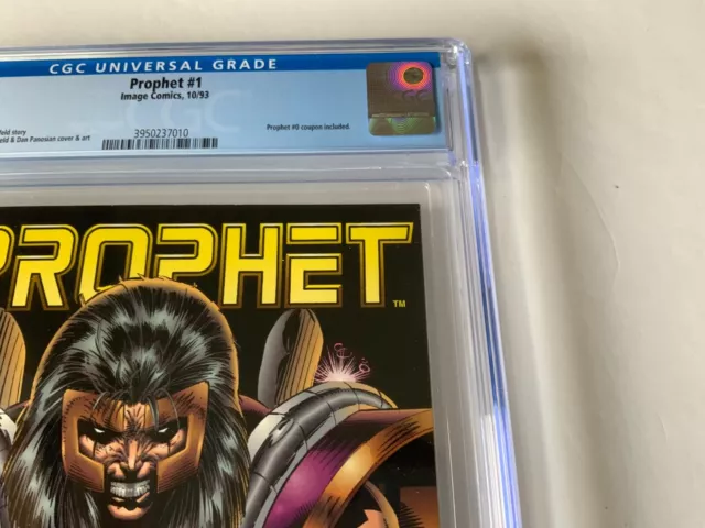 Prophet 1 Cgc 9.2 White Pages Coupon Included Rob Liefeld Image Comics 1993 Bb 4