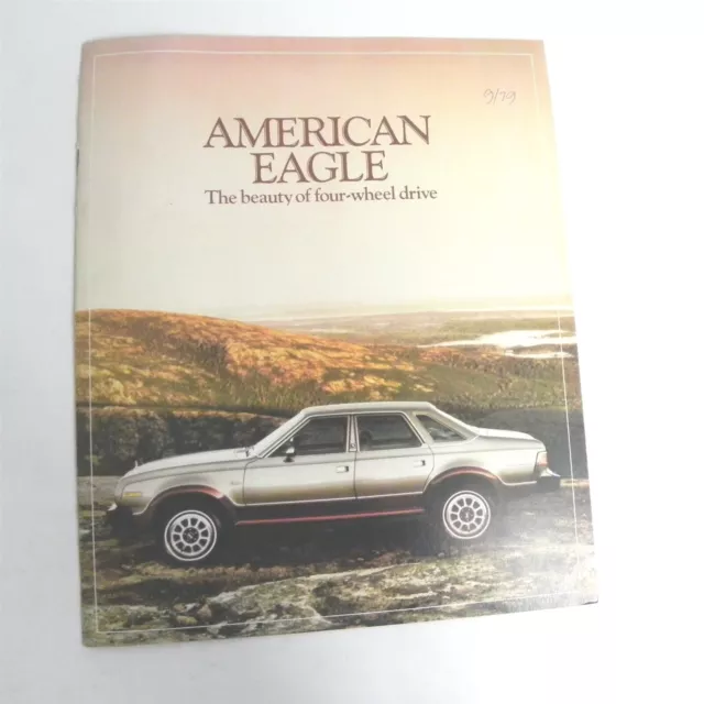 1979 Amc American Motors Corp The Beauty Of Four Wheel Drive Sales Brochure