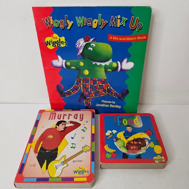 THE WIGGLES BOARD Books Wiggly Wiggly Mix Up Mixandmatch Paperback