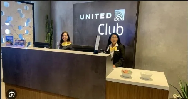 United Club one-time pass Expires Sept. 7, 2023