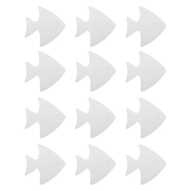 12 Pcs Bathtub Sticker Stairs Anti Skid Non Slipping Decal Mat Baby