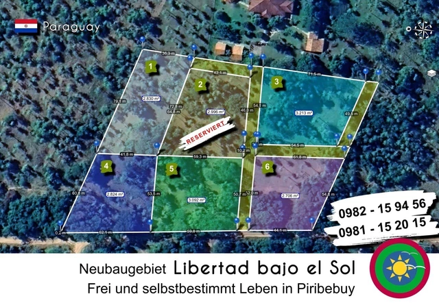 Paraguay! Neubaugebiet in Piribebuy
