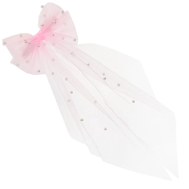 Novia cabello Bow Girls horquilla arco decorativo horquilla niña adorno para la cabeza