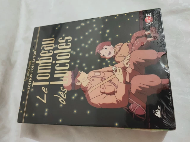 MANGA COFFRET DVD édition collector le tombeau des lucioles studio