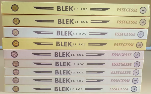 Blek Le Roc / Blek / Integrale Edition Soleil / Complet 9 Tomes / Tres Bon Etat