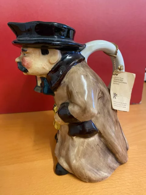 Roy Kirkham Toby Jug "The Night Watchman" Hand Painted - Approx 7 inches Tall 2