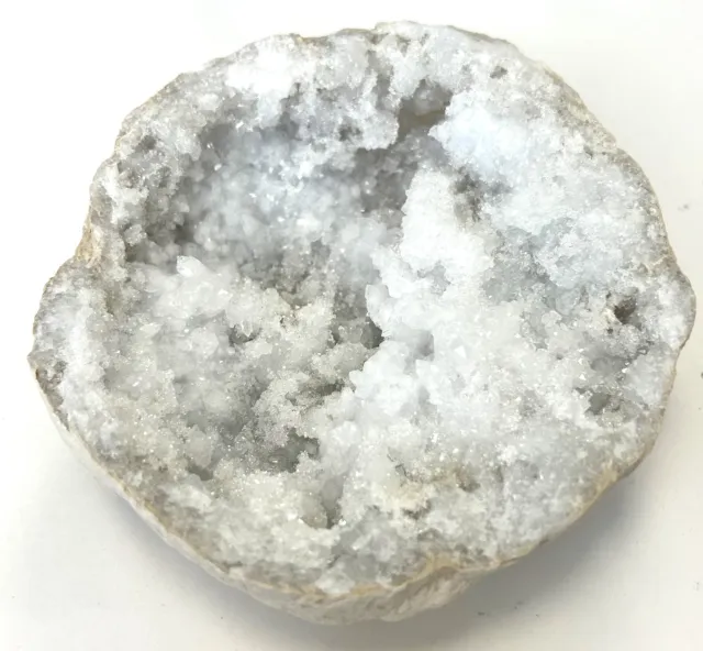 FM0346 Fipro Minerals Geode Quarz Kristall Druse Marokko Glücksgeode Paar 1389g 2