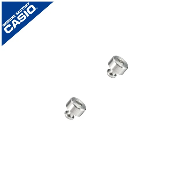 GENUINE CASIO SILVER Metal Bezel Screw set of TWO for GA-900 GA
