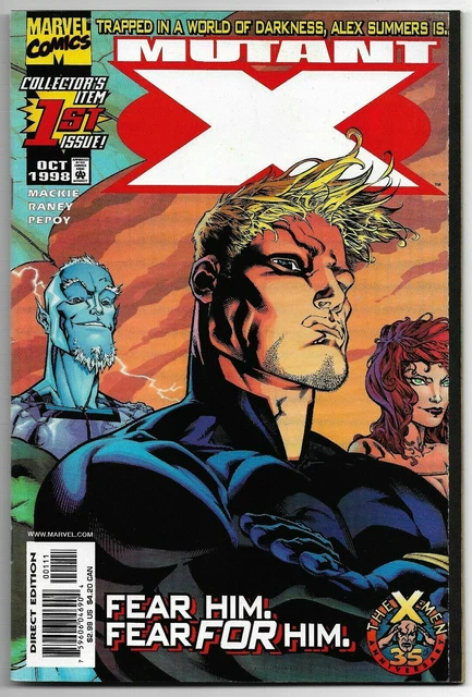 Mutant X #1 Marvel Comics October Oct 1998 (VF+)
