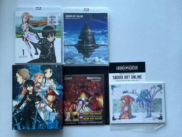 Sword Art Online Limited Edition Blu-Ray Box Set 1 Sealed OOP