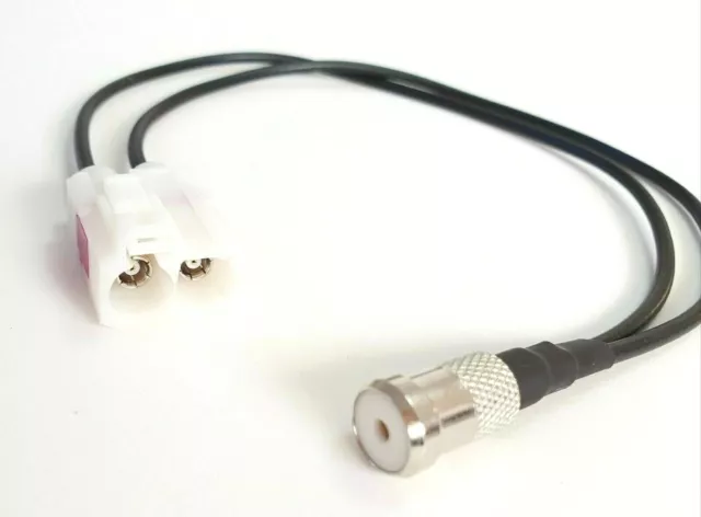 Kaufe Autoradio-Stereo-ISO-Stecker-Crimp-Antennenstecker wandelt blanke  Drähte um