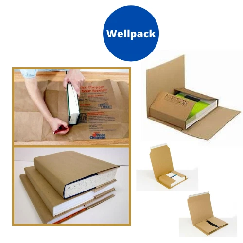 Cardboard Book Wrap Mailers Box Postal Parcel Gift Wrapping Boxes C2 C3 C4 C5